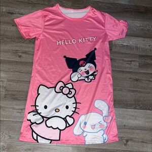 Hello Kitty Pink Nightshirt L-XL
